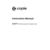 Caple C2471 Oven manual cover