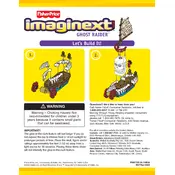 Fisher Price Mattel Imaginext Phantom Boat B9776 Toy manual cover