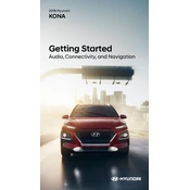 Hyundai Kona 2018 SUV manual cover