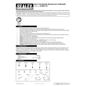 Sealey SPB80T.V2 Spreader manual cover