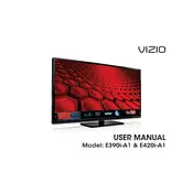 Vizio E390i-A1 TV manual cover