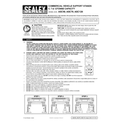 Sealey ASC50 Stand manual cover