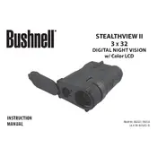 Bushnell 260332 Binocular manual cover