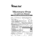 Magic Chef MCO160UB Microwave manual cover