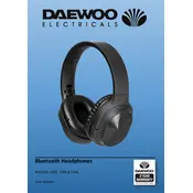 Daewoo Bluetooth Headphones AVS1326 Headphones manual cover