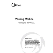 Midea LFV922WW Washing Machine manual cover