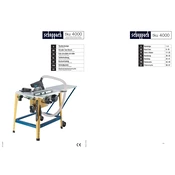 Scheppach TKU 4000 52780901 Saw manual cover