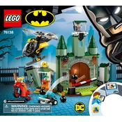 LEGO Batman 76138 Construction Set manual cover