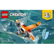 LEGO 31071-3 Construction Set manual cover