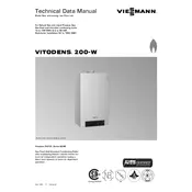 Viessmann Vitodens 200-W Series B2HB Boiler manual cover