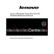 Lenovo C20-00 Computer manual cover