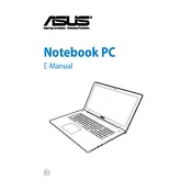 ASUS N750JK Laptop manual cover