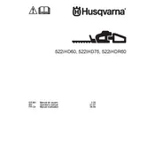 Husqvarna 522iHD60 Trimmer manual cover