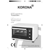 Korona 57161 Oven manual cover