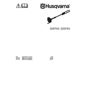 Husqvarna 525P4S Pole Saw manual cover