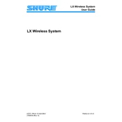 Shure LX Microphone manual cover