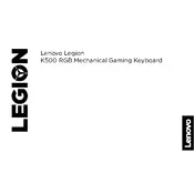 Lenovo Legion K500 RGB Keyboard manual cover