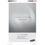 Samsung WF328AAG Washing Machine manual cover