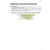 Yamaha RX-A770 Firmware manual cover