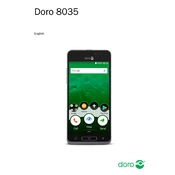 Doro 8035 Phone manual cover