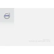 Volvo S60 Cross Country Sensus Navigation 2016 manual cover