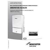 Worcester Greenstar 24 2014 Boiler manual cover