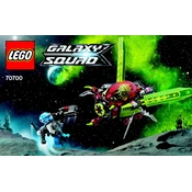 LEGO Galaxy Squad 70700 Construction Set manual cover