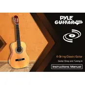 Pyle PGACLS30 Guitar manual cover