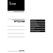 Icom IP501M Radio manual cover