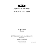 AGA Total Control TC3 Cooker manual cover