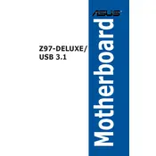 ASUS Z97-DELUXE-USB 3.1 Motherboard manual cover