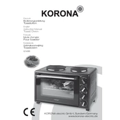 Korona 57400 Oven manual cover