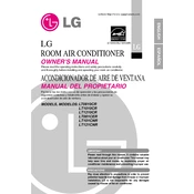 LG LT081CER LT081CER.AWYBUSL Air Conditioner manual cover