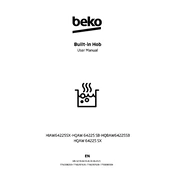 Beko HIAW64225SX manual cover