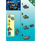 LEGO System 6100 Construction Set manual cover