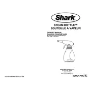 Shark SC618 Bottle manual cover