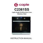 Caple C2361SS Oven manual cover