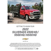 Chevrolet Silverado 4500 HD 2022 manual cover