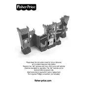 Fisher Price Mattel Imaginext Eagle Talon Castle W9635 Toy manual cover