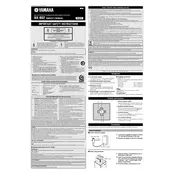 Yamaha NX-B02 Speaker manual cover