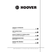 Hoover HOF4050WA manual cover