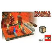 LEGO Magma Monster 3847 Construction Set manual cover