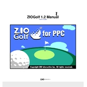 Casio ZIOGolf 1.2 Manual Software manual cover