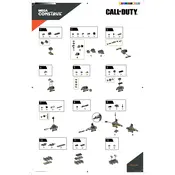 Mega Construx Mattel Call of Duty Assault Drone FXW79 Construction Set manual cover