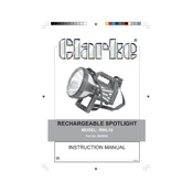 Clarke 4002822 RWL10 Rechargeable Spotlight manual cover