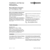 Viessmann Vitocrossal 200 CM2 Neutralization System Accessory manual cover