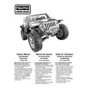 Power Wheels Mattel Jeep Hurricane Y6239 Toy manual cover