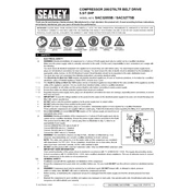 Sealey SAC32055B Compressor manual cover