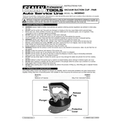 Sealey AK98943 Suction Cup manual cover