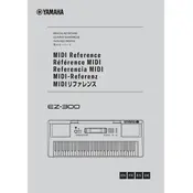 Yamaha EZ-300 Keyboard
